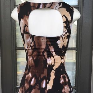 Form fitting calf length dress size S